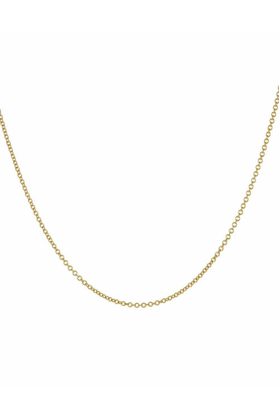DEVON WOODHILL-2mm Cable Chain - 20"-YELLOW GOLD