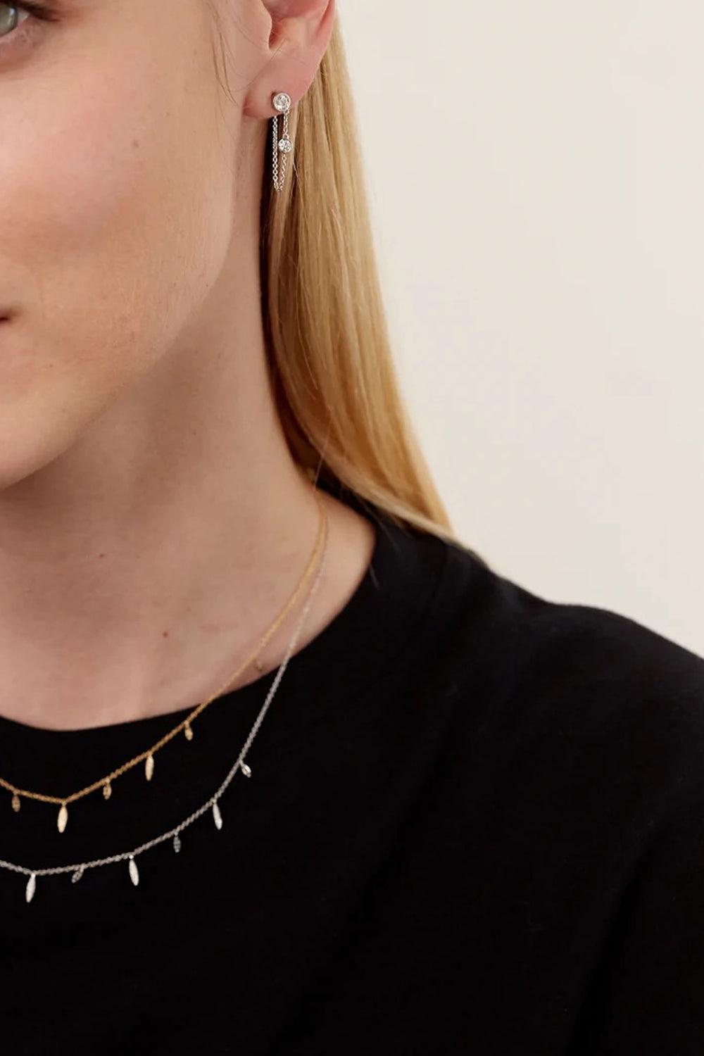 Diamond Eleven Wishes Necklace-YELLOW GOLD-JEWELRYFINE JEWELNECKLACE O-DEVON WOODHILL