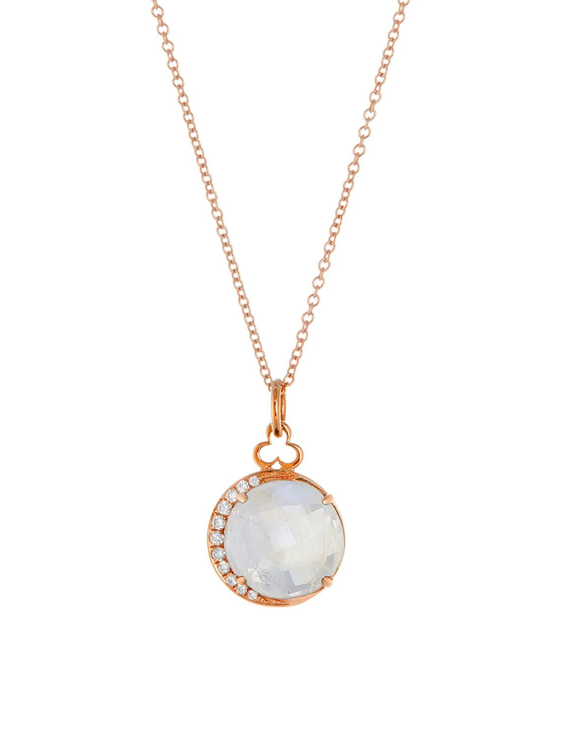 DEVON WOODHILL-Moon Charm - Rose Gold-ROSE GOLD