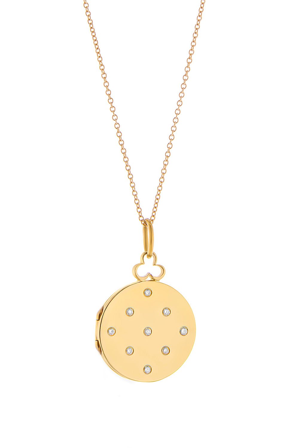 DEVON WOODHILL-Classic Brett Locket-YELLOW GOLD