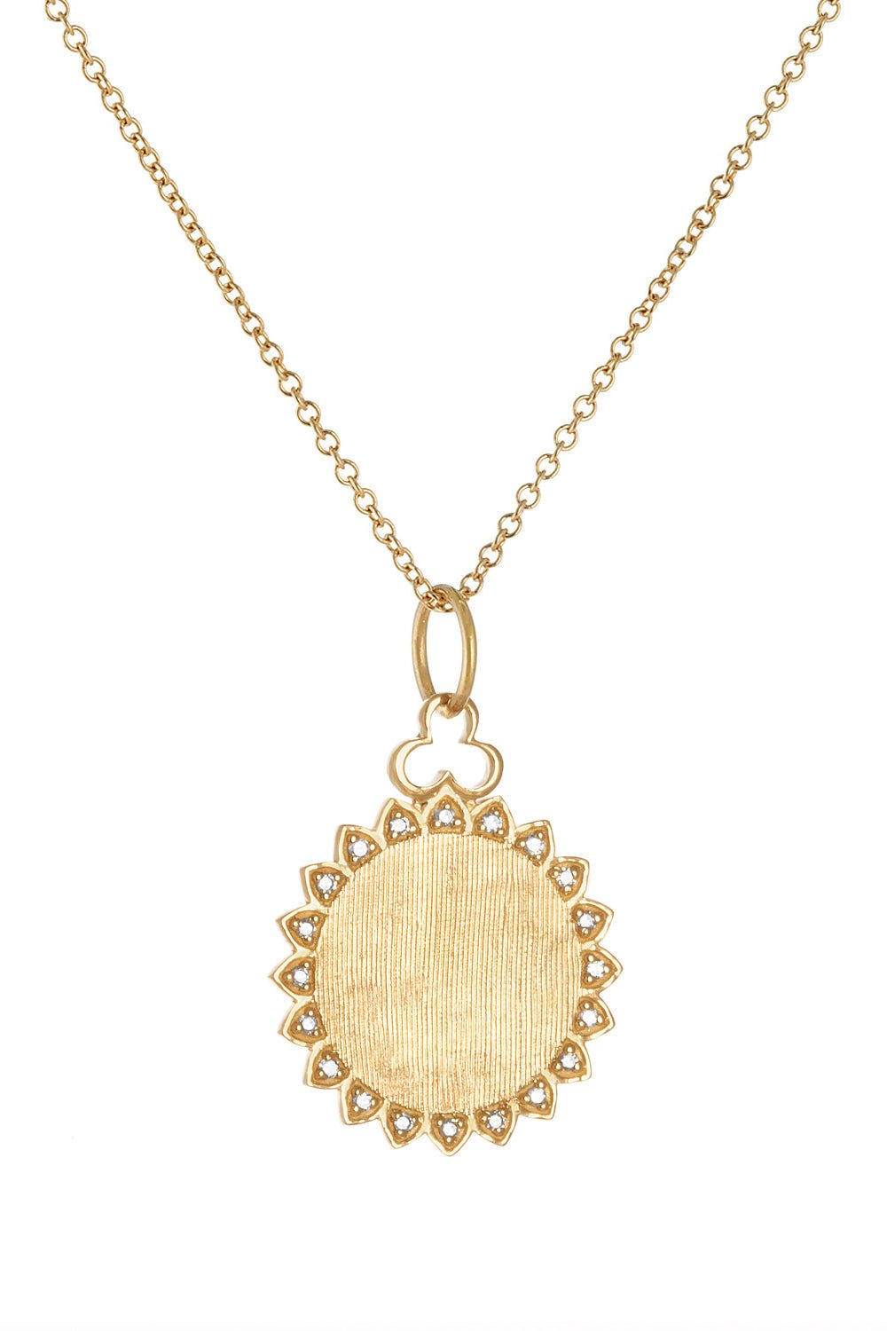DEVON WOODHILL-Diamond Sunshine Charm-YELLOW GOLD