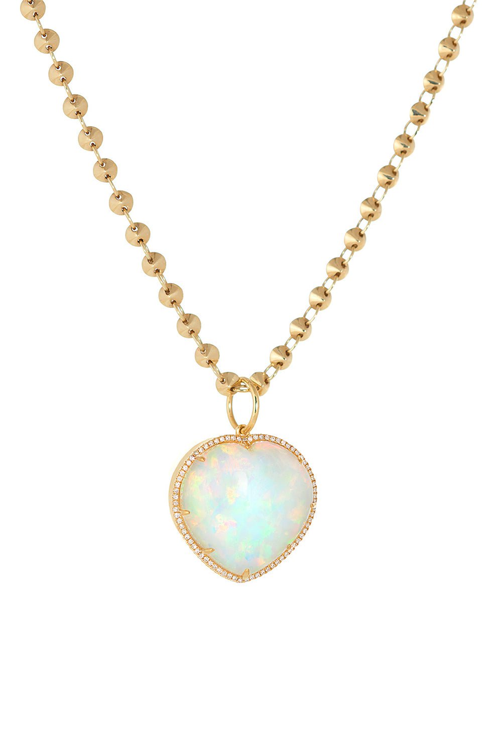 DEVON WOODHILL-Mega Love Opal Pendant-YELLOW GOLD