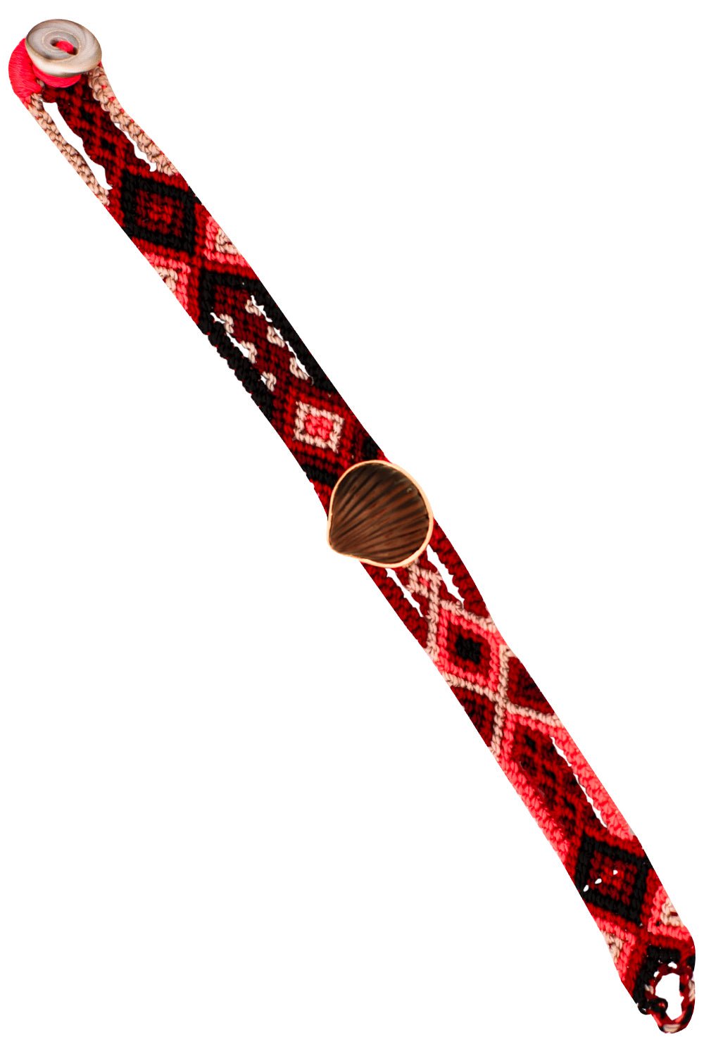 Classic Carved Red Tiger Eye Anadara Mexican Bracelet DEZSO BY SARA Marissa Collections
