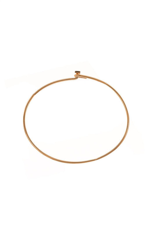 Classic Wave Wire Bracleet-ROSE GOLD-JEWELRYFINE JEWELBRACELET O-DEZSO BY SARA BELTRAN