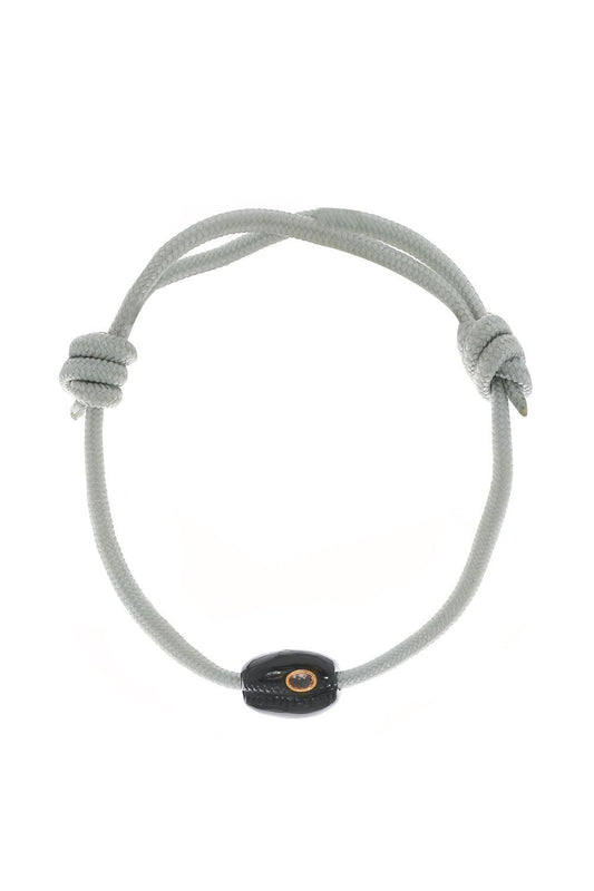 Petite Onyx Cowrie Sillimanite Grey Bracelet-ROSE GOLD-JEWELRYFINE JEWELBRACELET O-DEZSO BY SARA BELTRAN