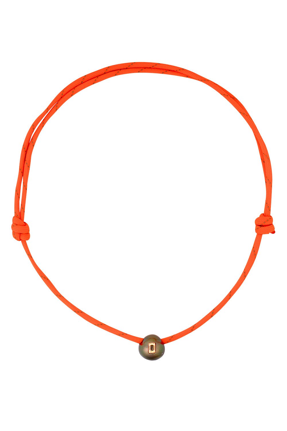 DEZSO BY SARA BELTRAN-Gray Pearl Quartz Choker Necklace-ROSE GOLD