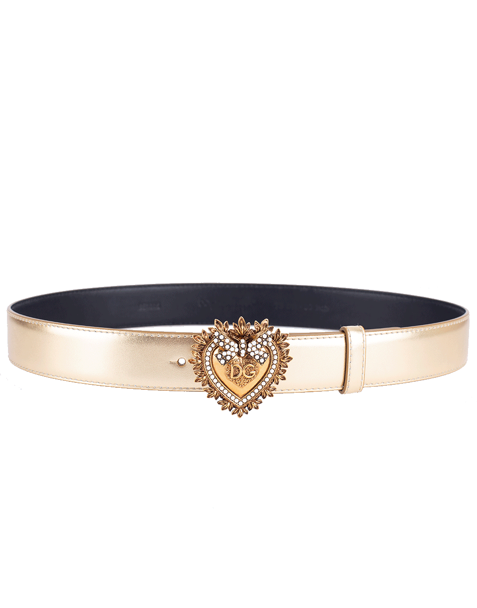 DOLCE & GABBANA-Gold Devotion Belt-