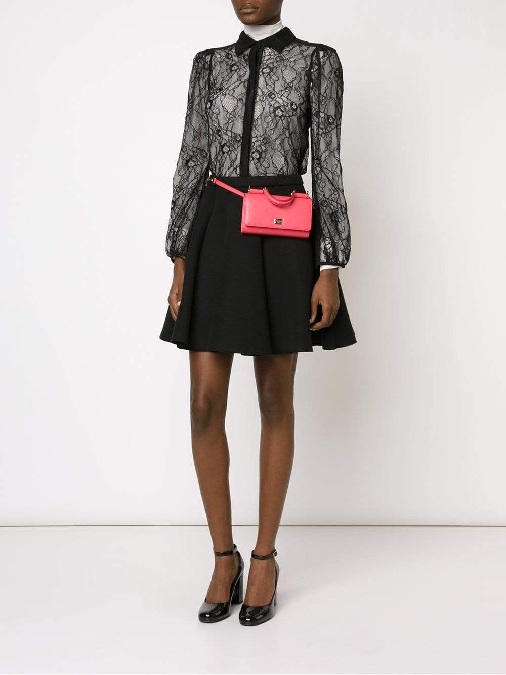 DOLCE & GABBANA-Sicily Von Crystal Belt And Wallet-IBISCUS