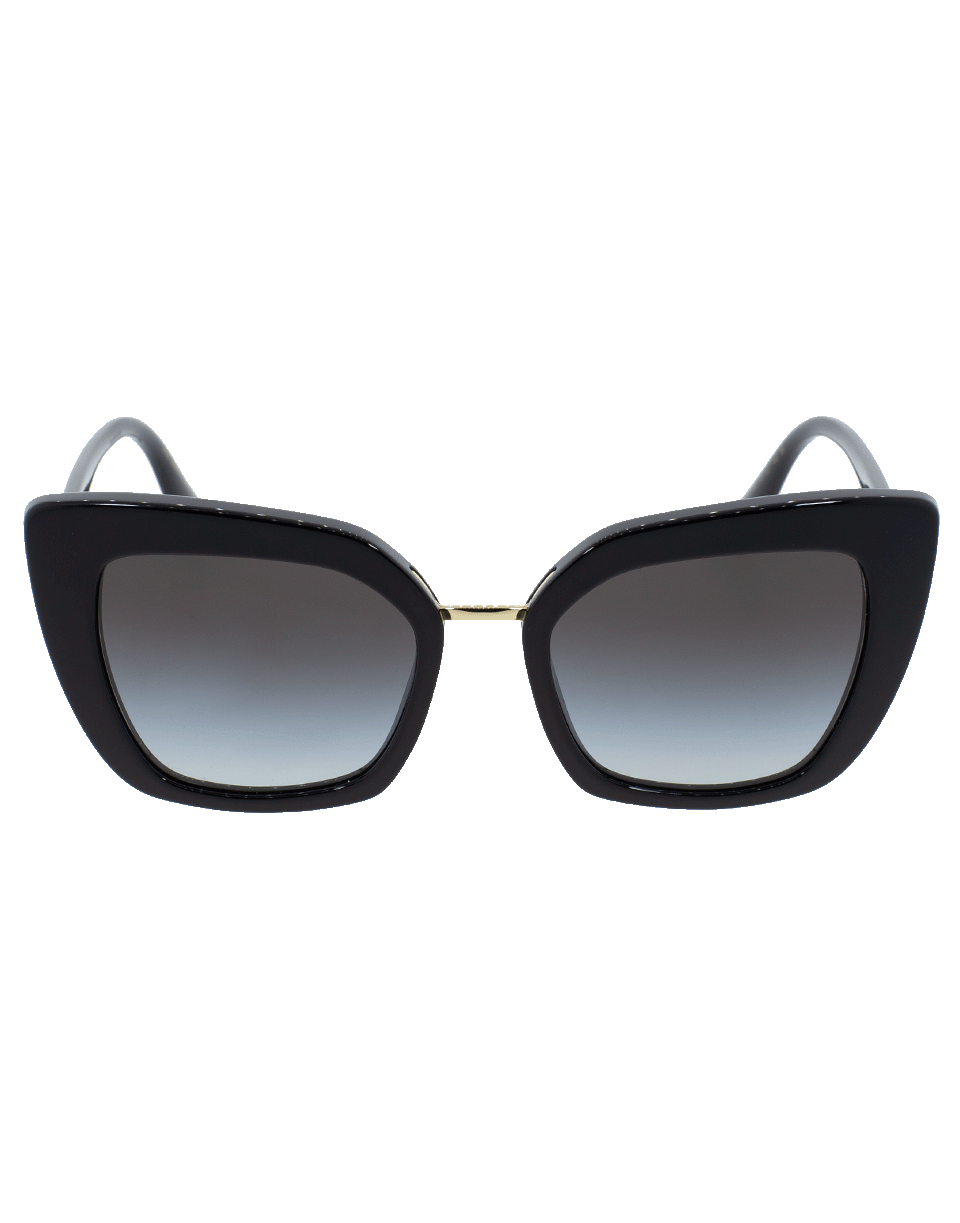 DOLCE & GABBANA-Black Devotion Sunglasses-BLACK