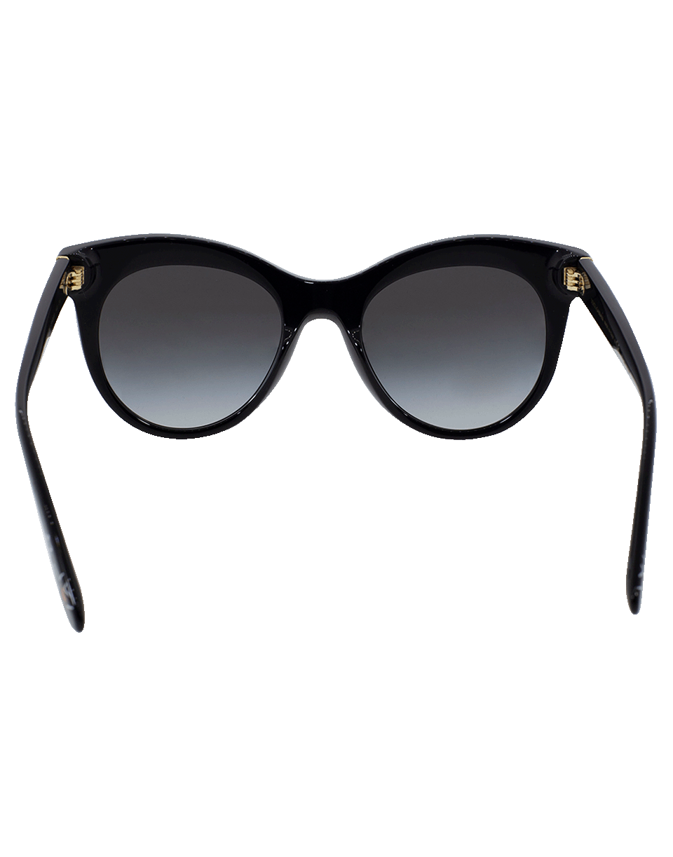 DOLCE & GABBANA-Graffiti Sunglasses-BLCK/GREY