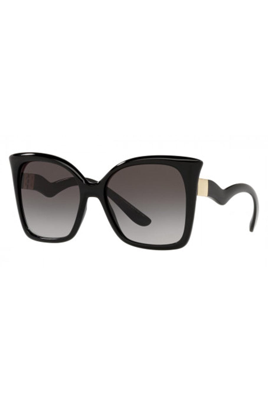 DOLCE & GABBANA-Butterfly Sunglasses-BLKLTGRY