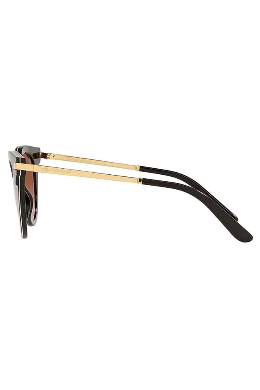 DOLCE & GABBANA-Wayfarer Sunglasses-BRN/GLD