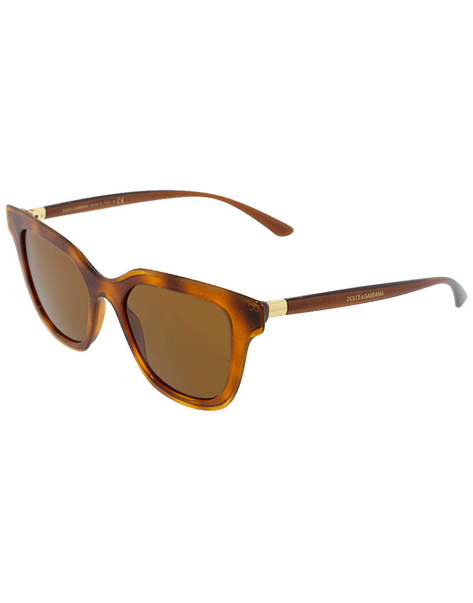 DOLCE & GABBANA-Wayfarer Sunglasses-HONEY