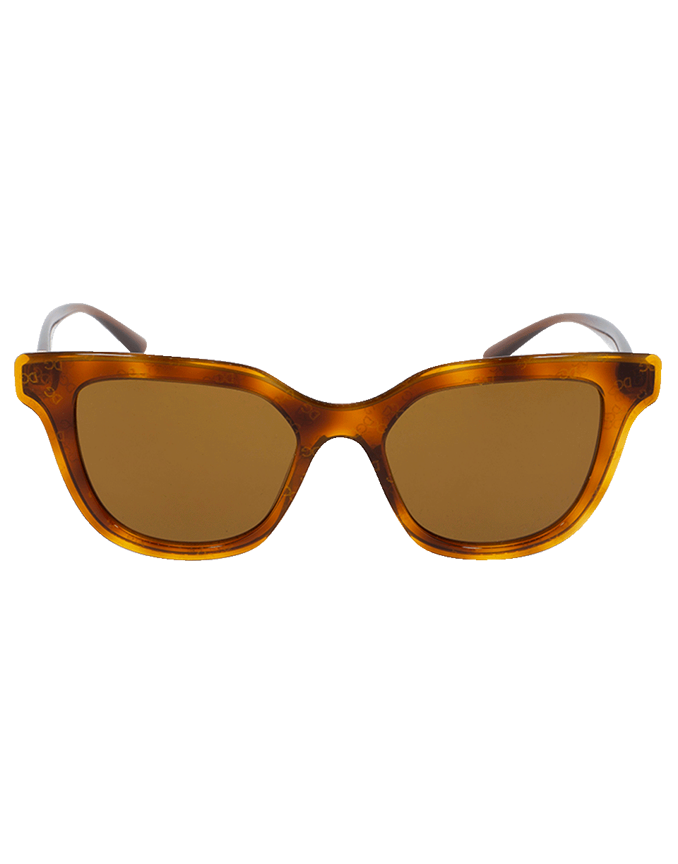 DOLCE & GABBANA-Wayfarer Sunglasses-HONEY