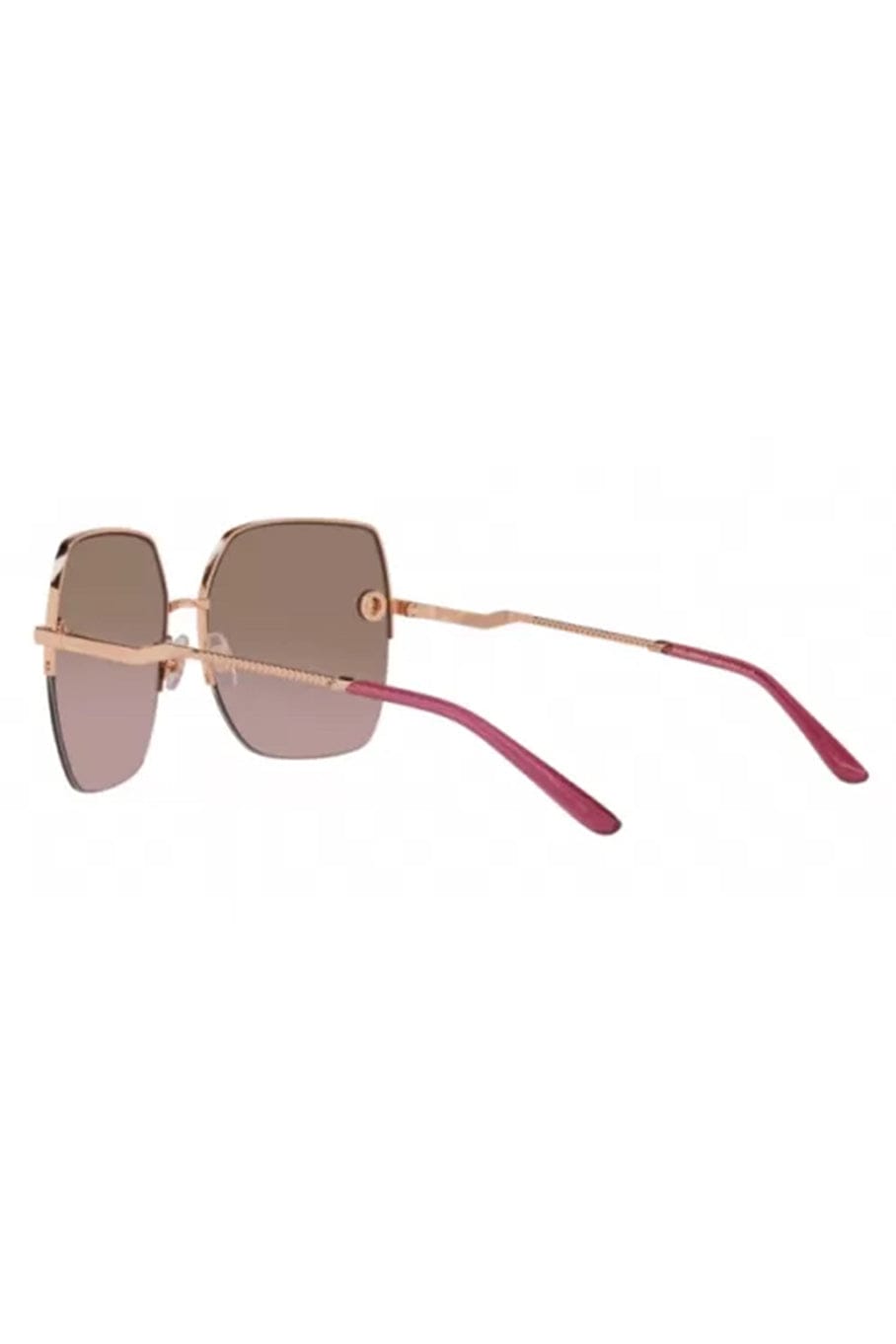 DOLCE & GABBANA-Square Sunglasses-PINK/BRN