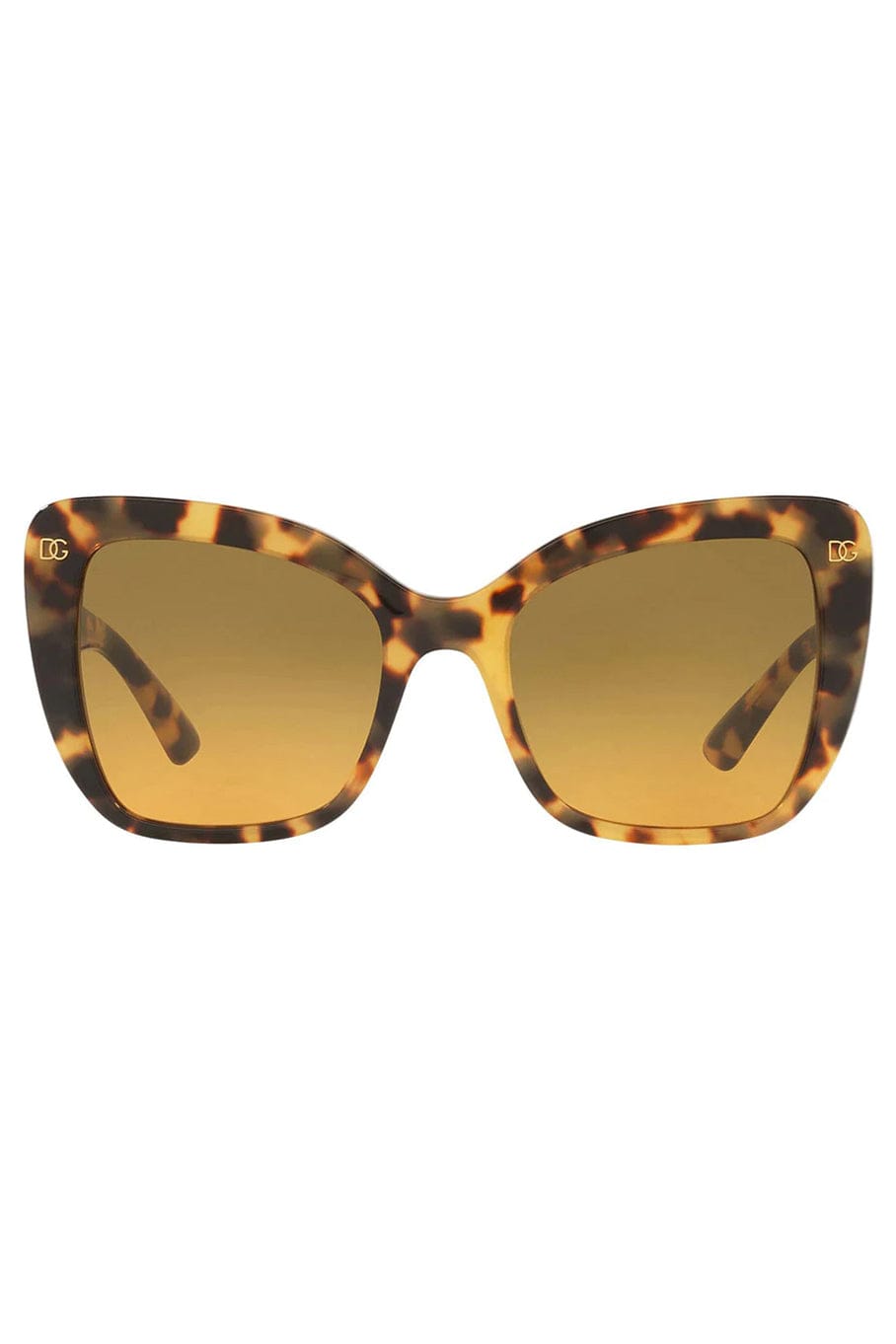 DOLCE & GABBANA-Yellow Havana Sunglasses-YLWHAVAN