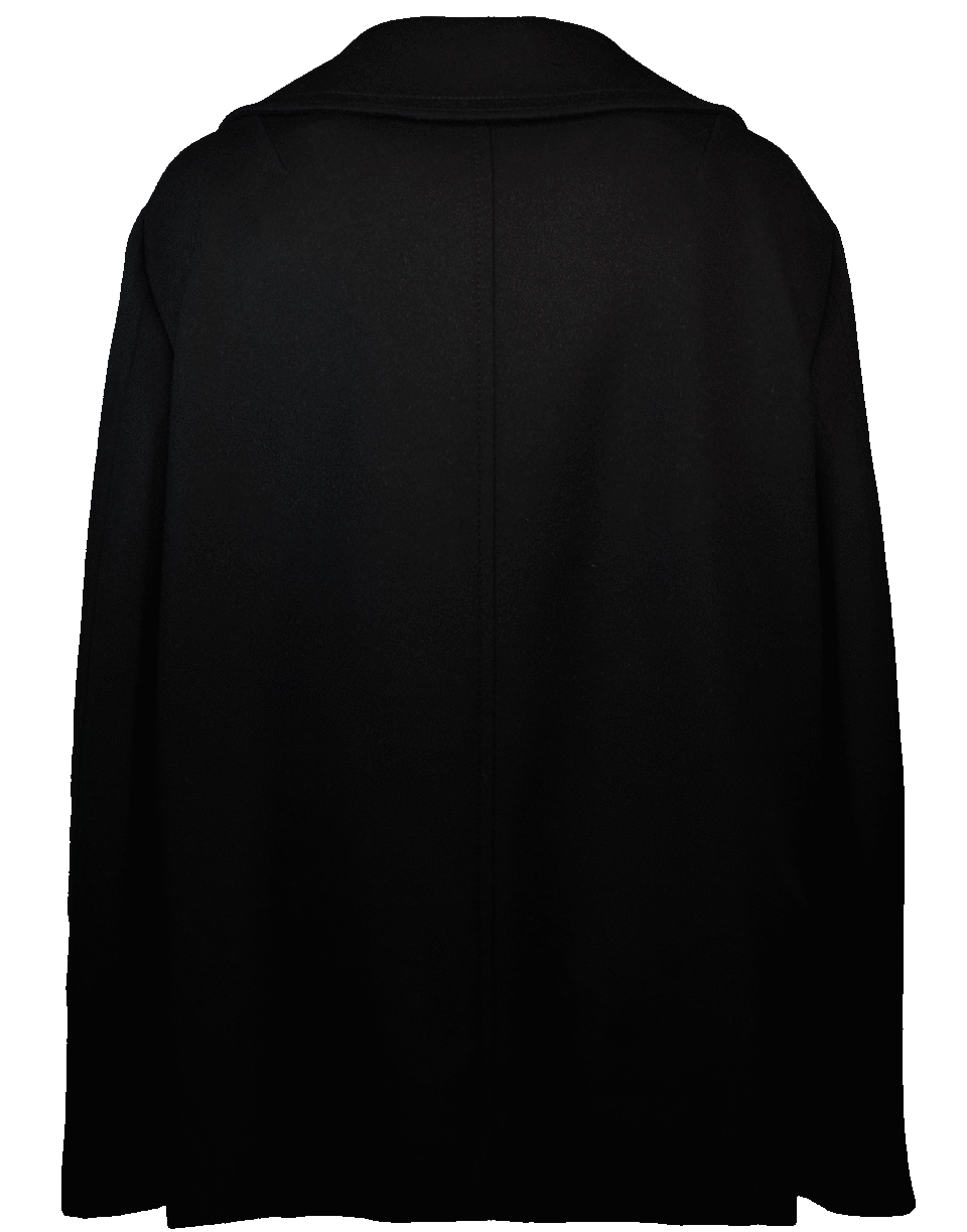 DOLCE & GABBANA-Embroidered Coat-BLACK