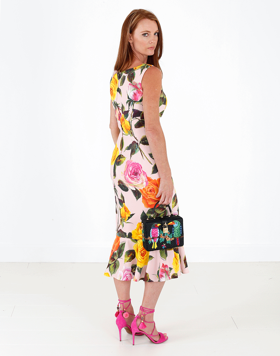 DOLCE & GABBANA-Floral Dress-