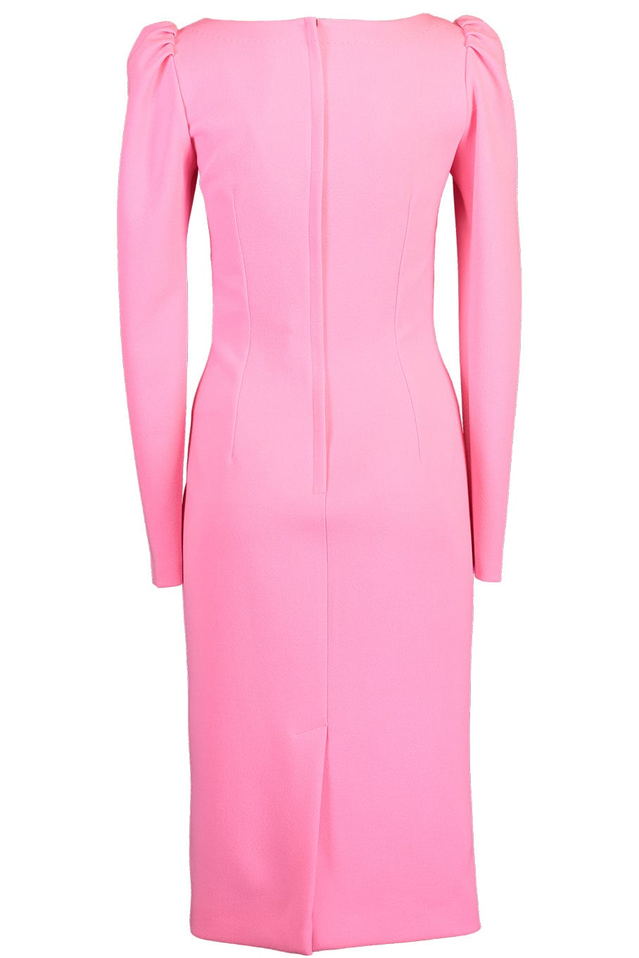 DOLCE & GABBANA-Long Sleeve Tubino Dress-