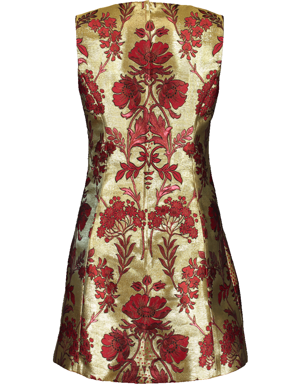 DOLCE & GABBANA-Lurex Jacquard Dress-