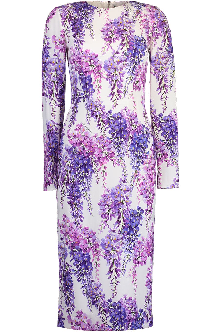 DOLCE & GABBANA-Long Sleeve Tubino Dress-