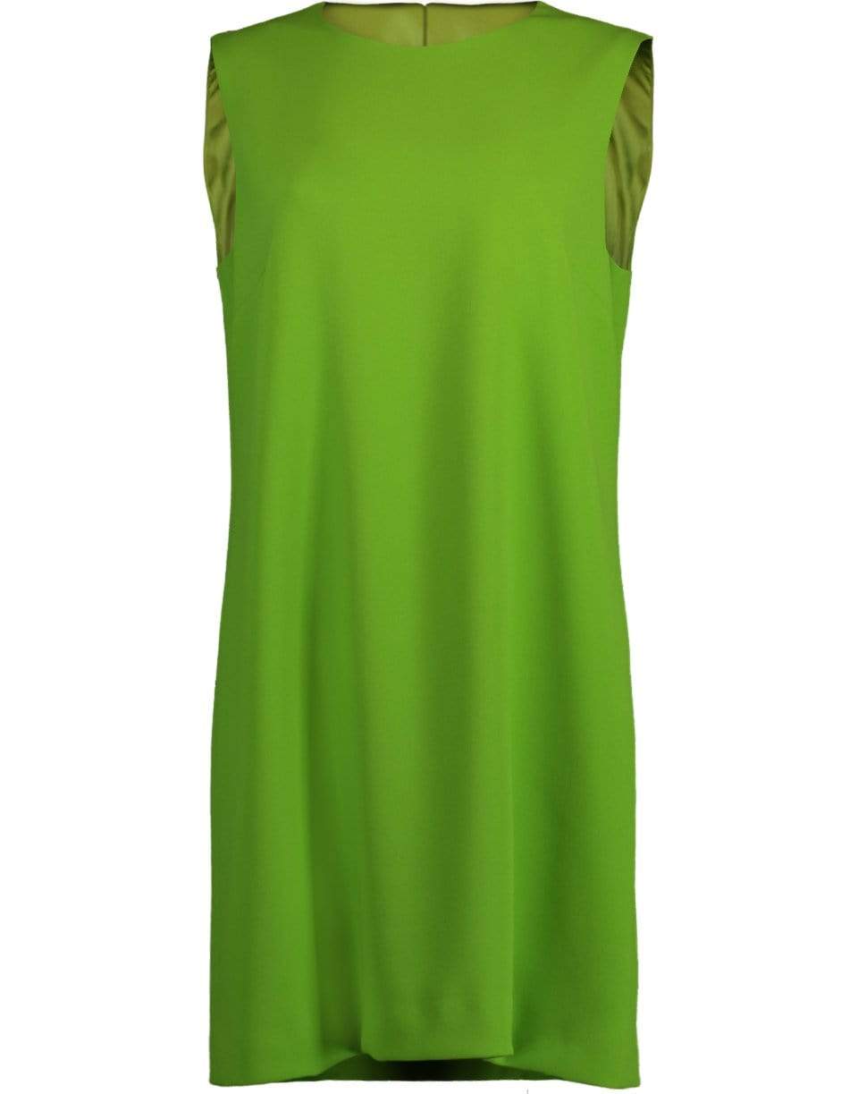 DOLCE & GABBANA-Lime Shift Dress-