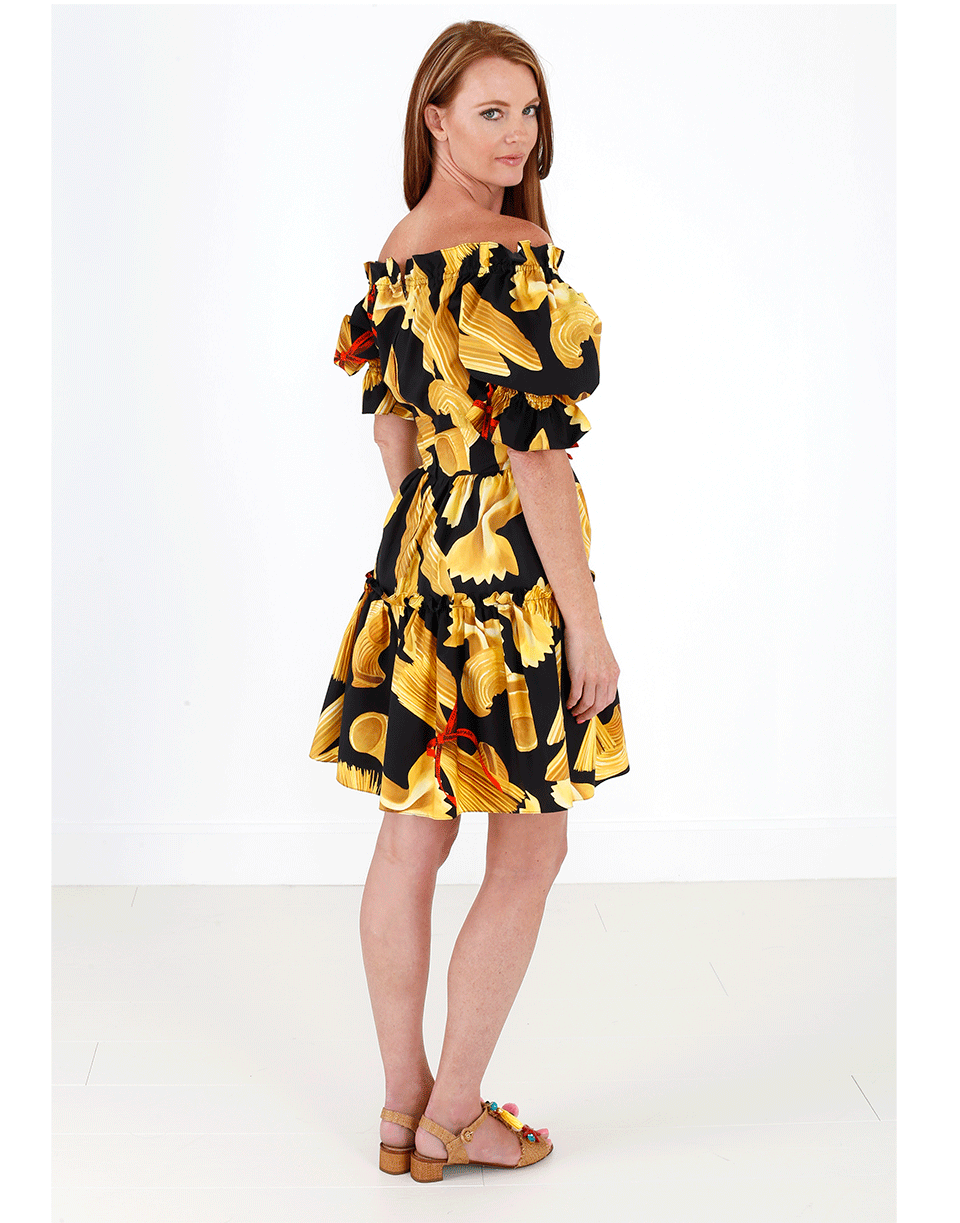DOLCE & GABBANA-Poplin Pasta Dress-