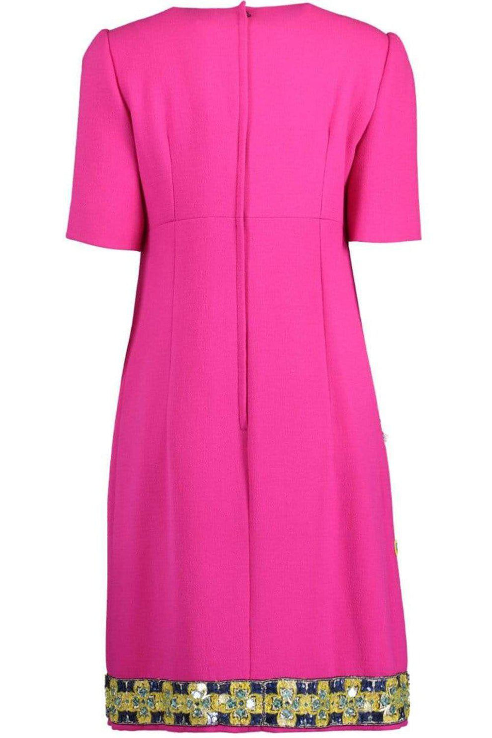 Dolce & Gabbana Embellished A-line Mini Dress - Pink Dolce & Gabbana Embellished A-line Mini Dress - Pink