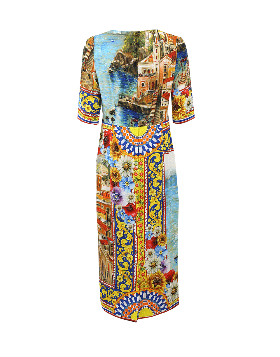 DOLCE & GABBANA-Printed Sorento Dress-