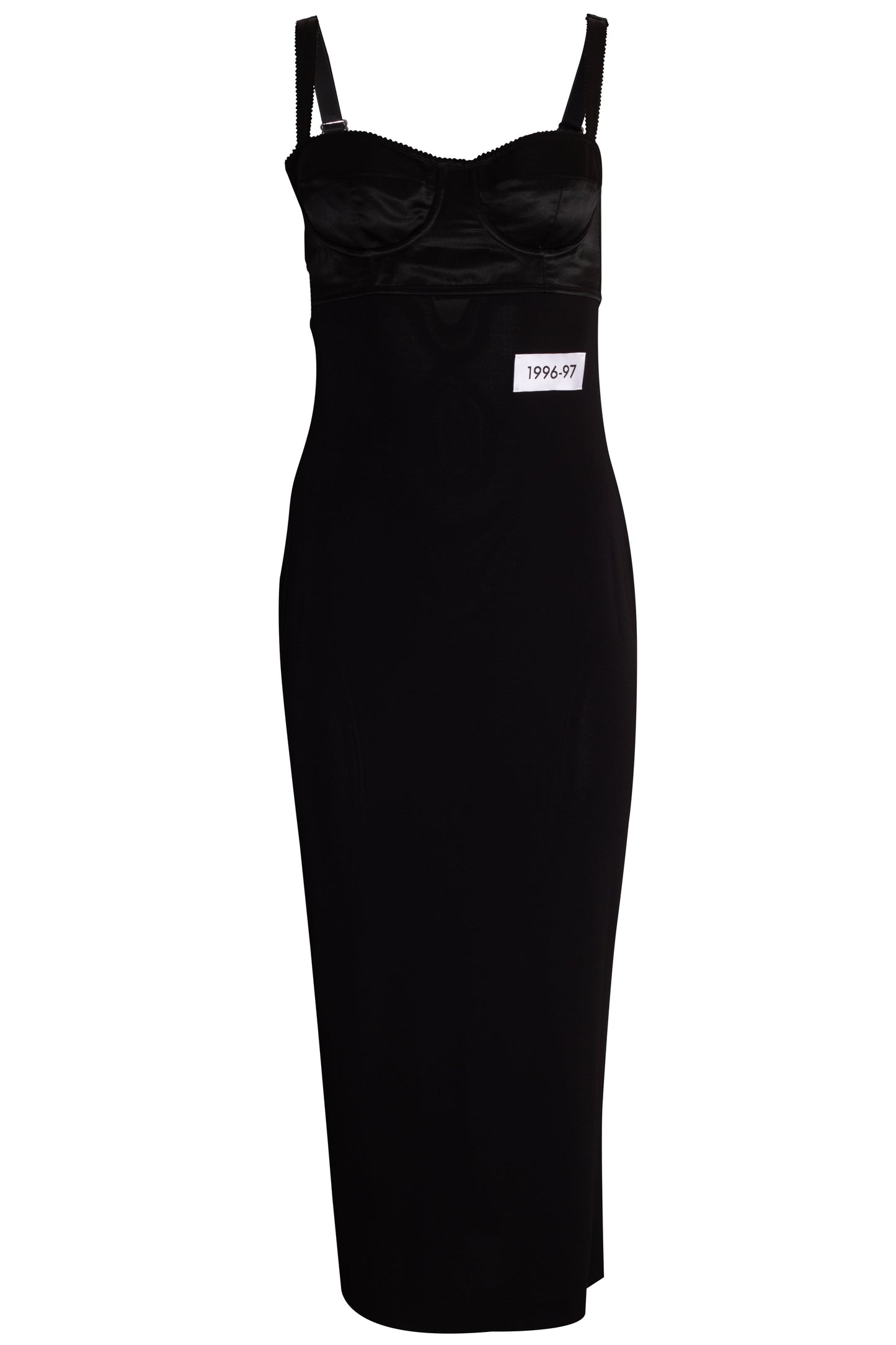 DOLCE & GABBANA-Organzine Midi Dress-