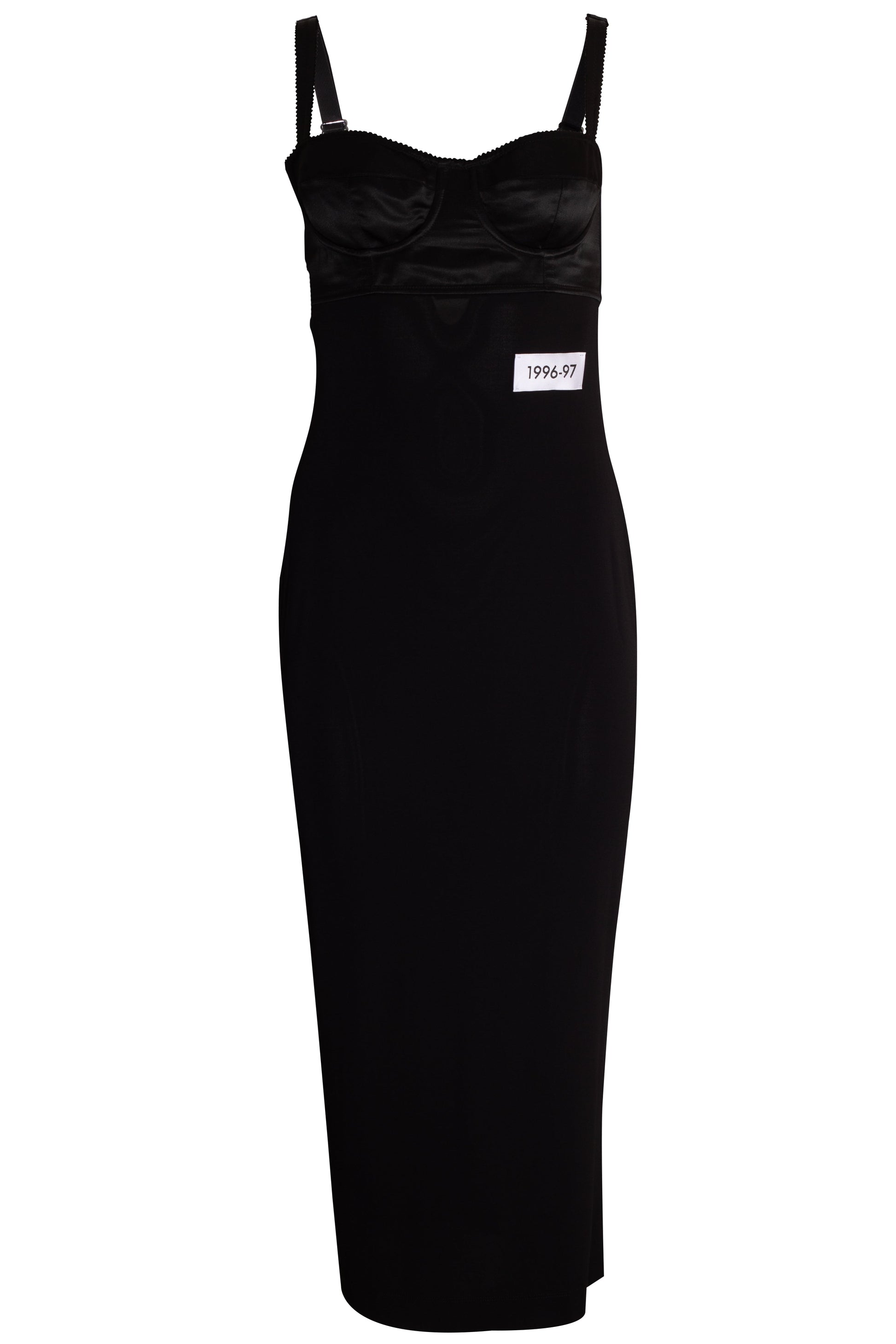 DOLCE & GABBANA-Organzine Midi Dress-