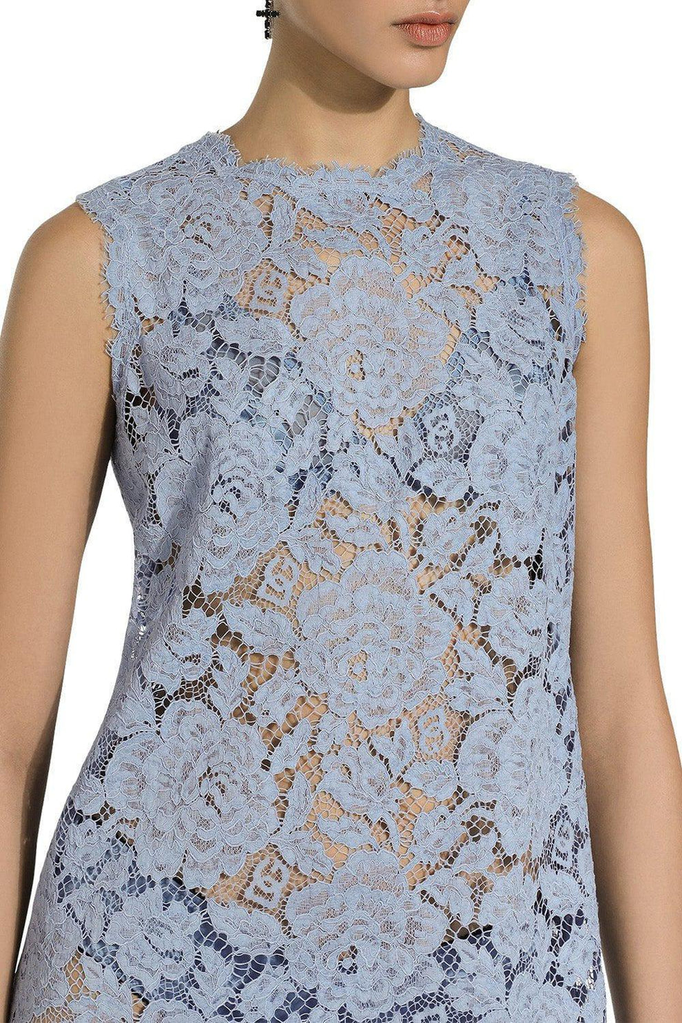 DG Logo Floral Short Dress