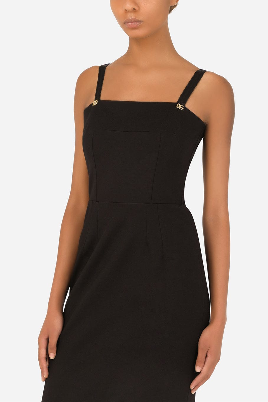 DOLCE & GABBANA-Stretch Jersey Tubino Dress-