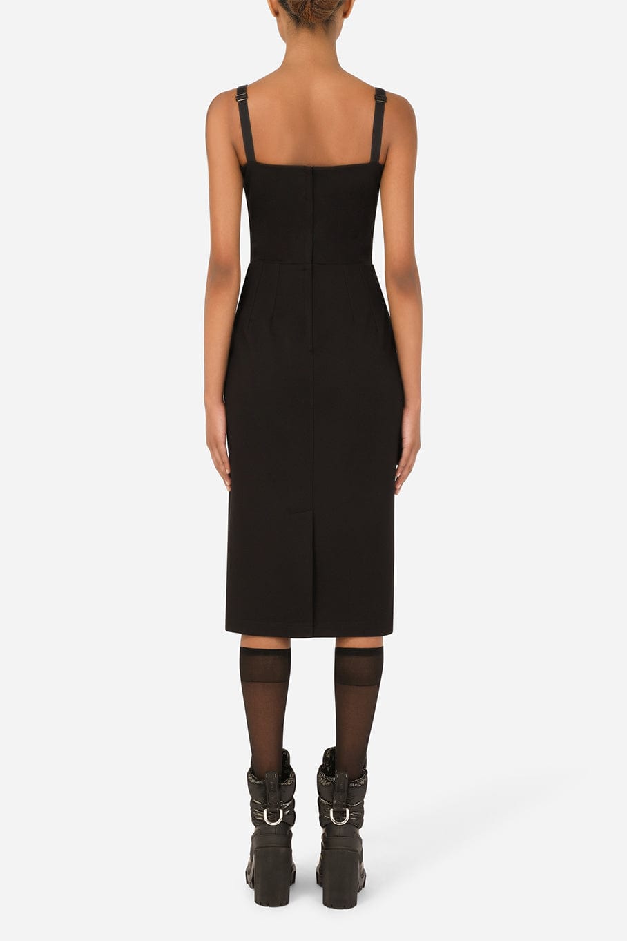 DOLCE & GABBANA-Stretch Jersey Tubino Dress-