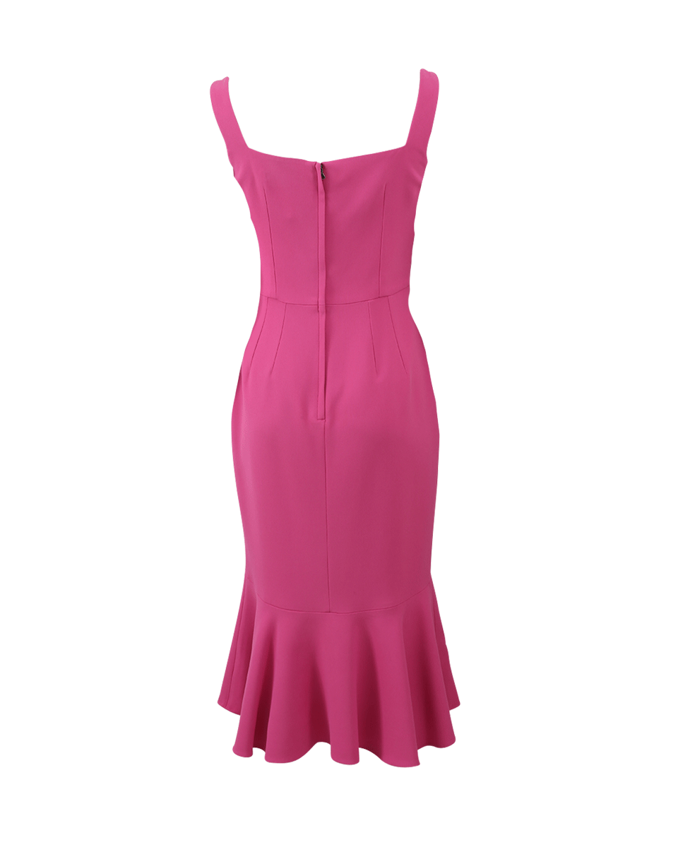 DOLCE & GABBANA-Flounce Bottom Dress-