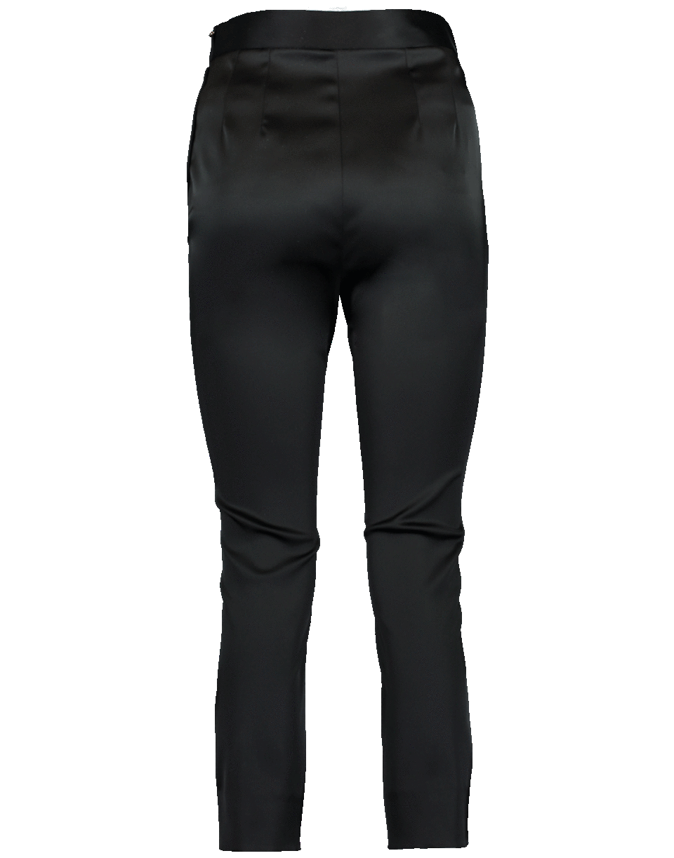 DOLCE & GABBANA-Satin Capri Pant-