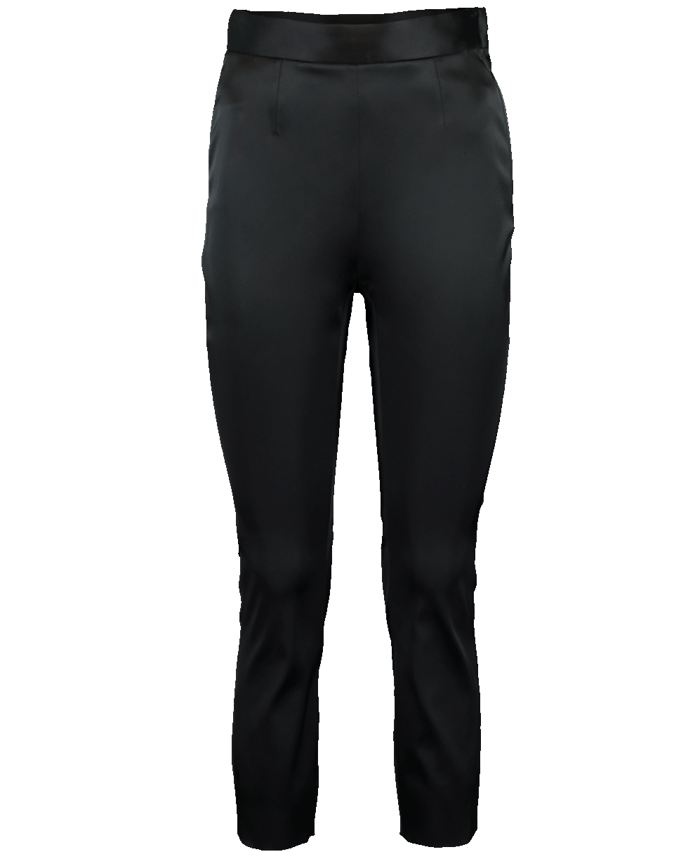 DOLCE & GABBANA-Satin Capri Pant-
