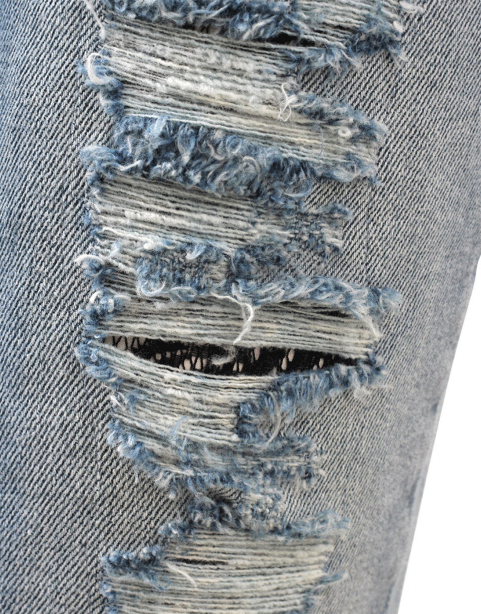 DOLCE & GABBANA-Distressed Lace Skinny Jean-