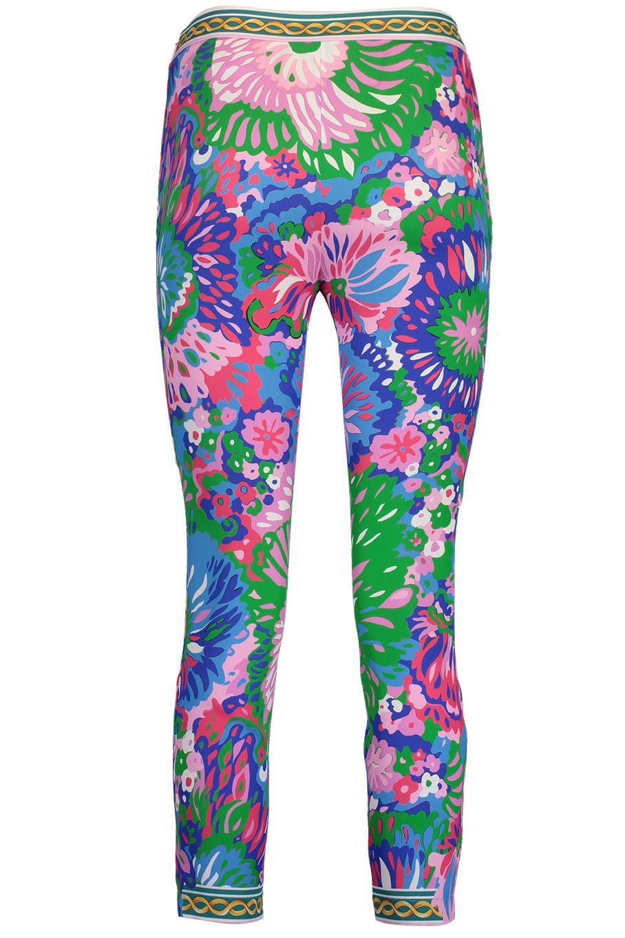 DOLCE & GABBANA-High Waist Charmeuse Leggings-
