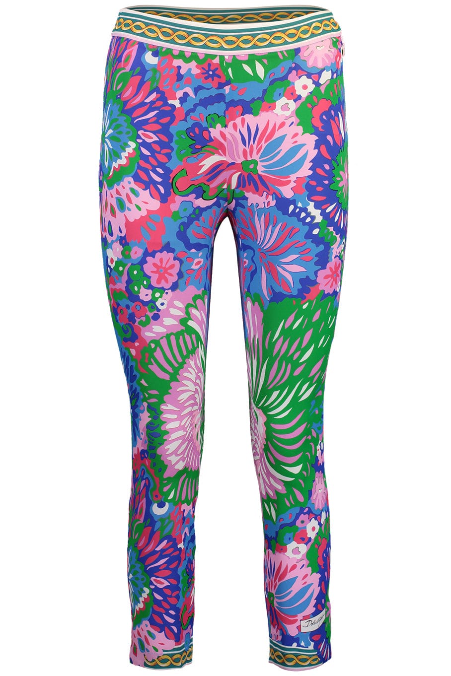 DOLCE & GABBANA-High Waist Charmeuse Leggings-