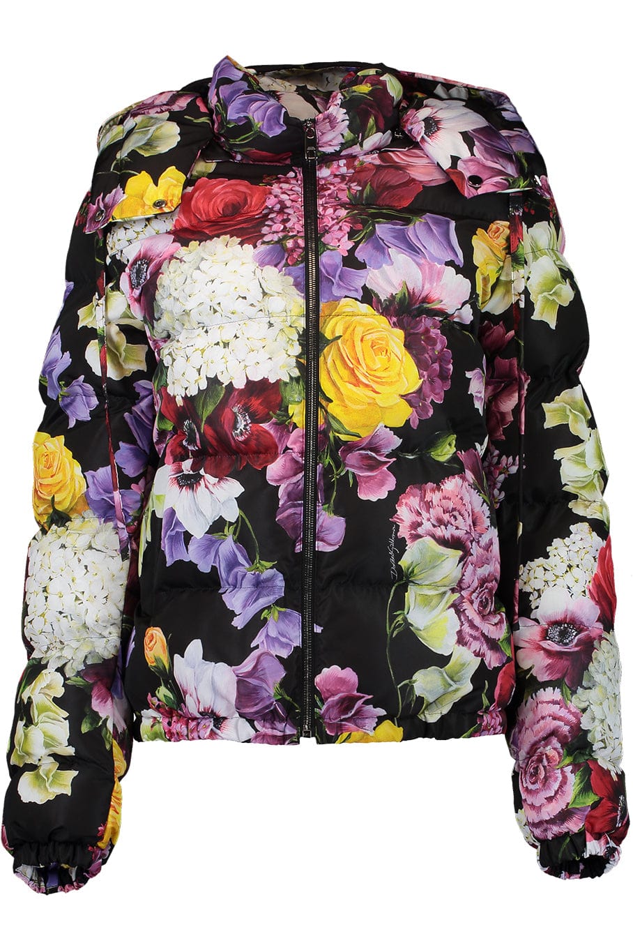 DOLCE & GABBANA-Printed Nylon Down Jacket-