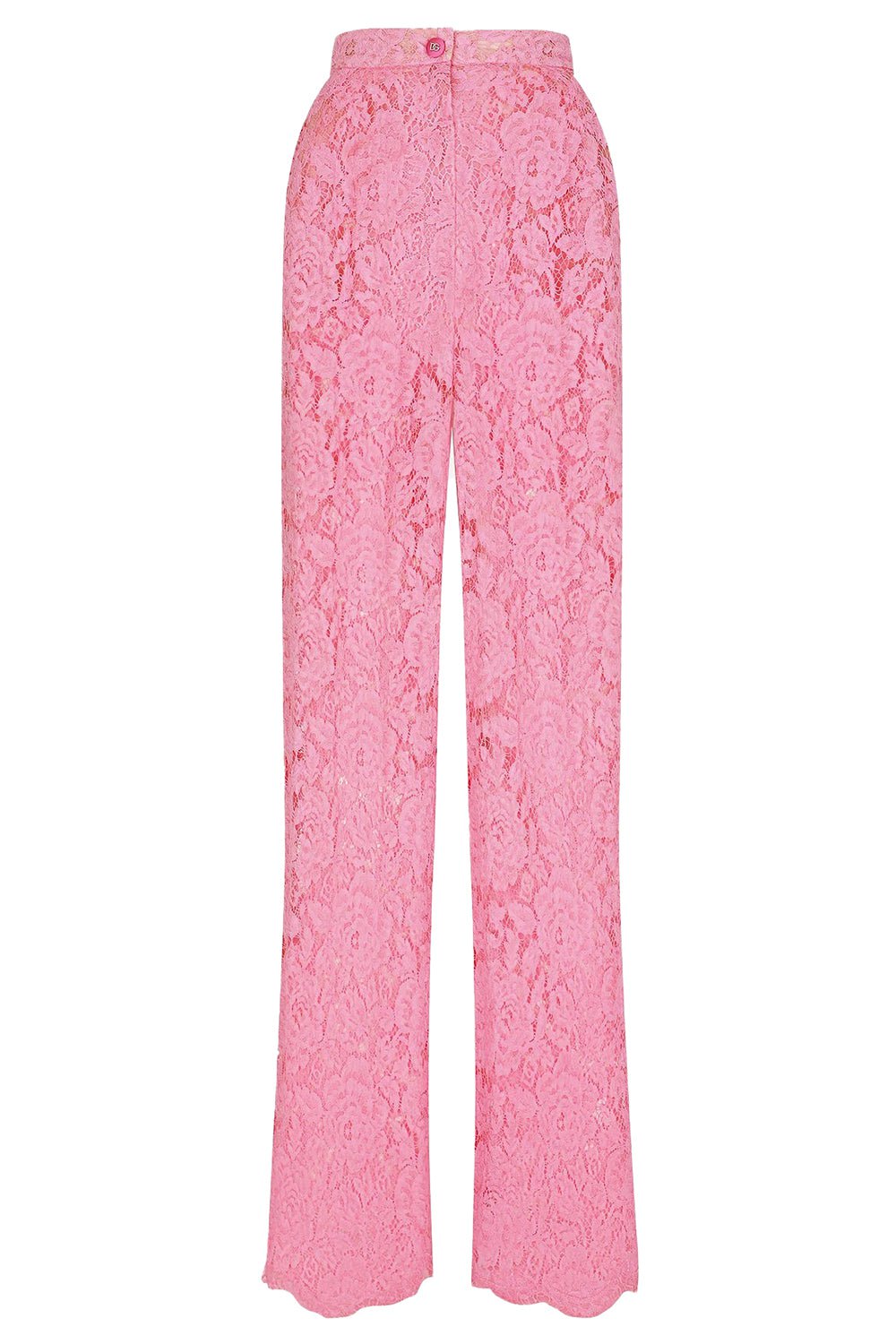 DOLCE & GABBANA-Stretch Lace Pants-