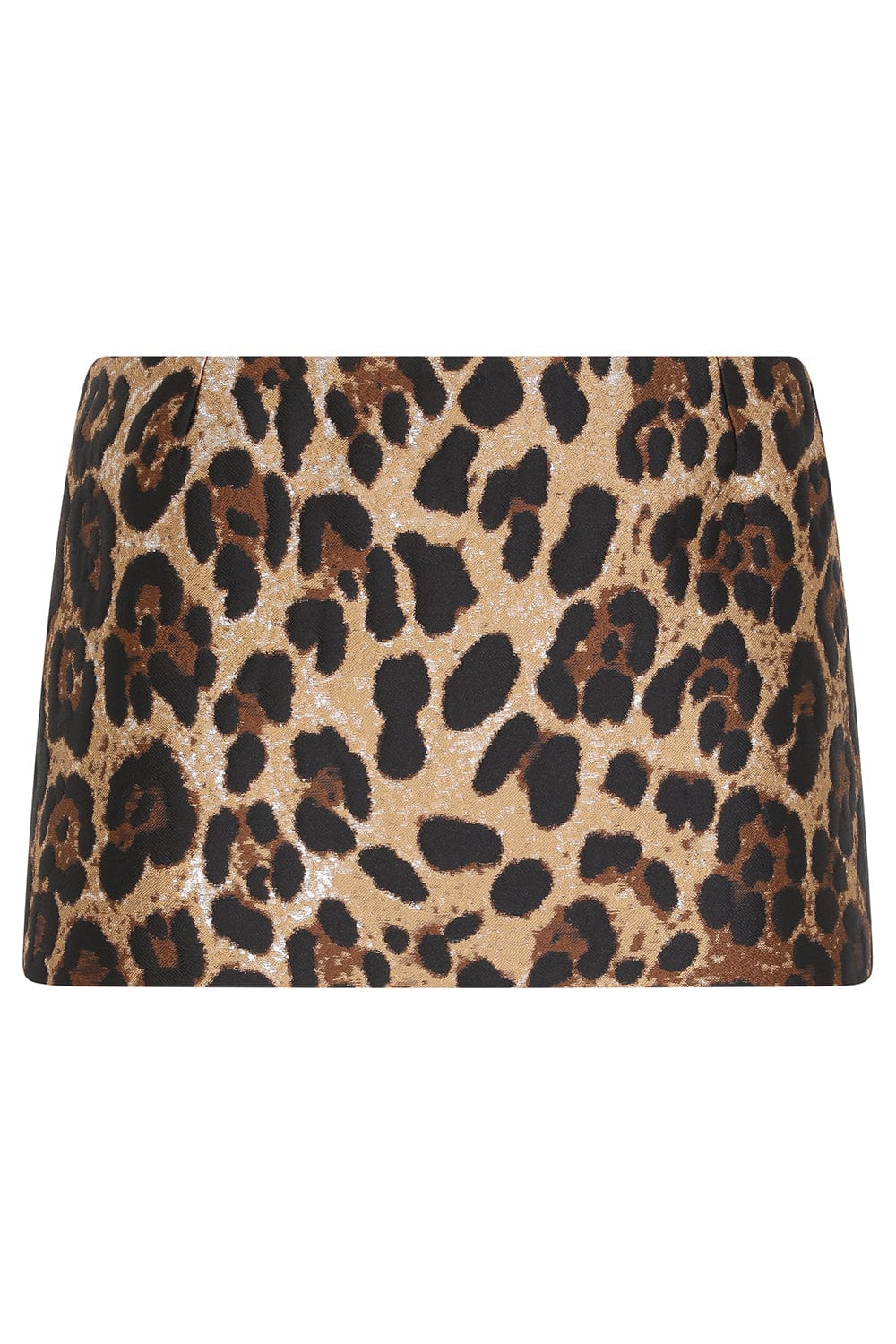 DOLCE & GABBANA-Mini Leopard Skirt-