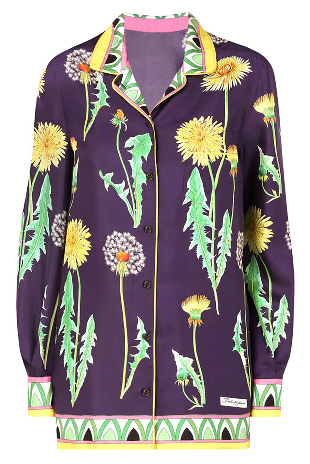 DOLCE & GABBANA-Oversize Twill Shirt-