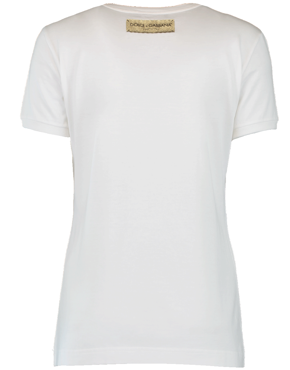 DOLCE & GABBANA-D&G Style Fitted T-Shirt-