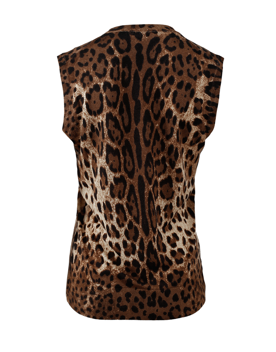 DOLCE & GABBANA-Leopard Tank-