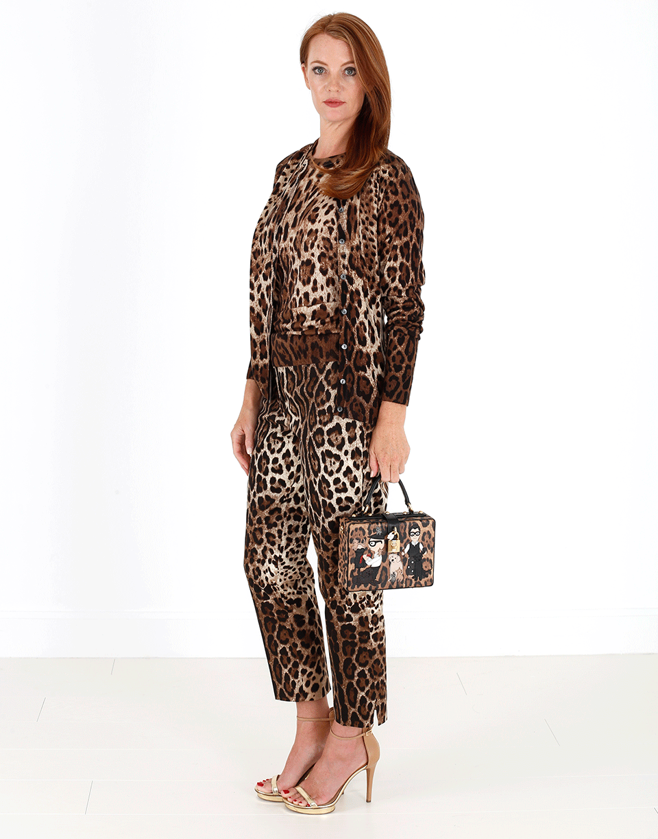 DOLCE & GABBANA-Leopard Tank-