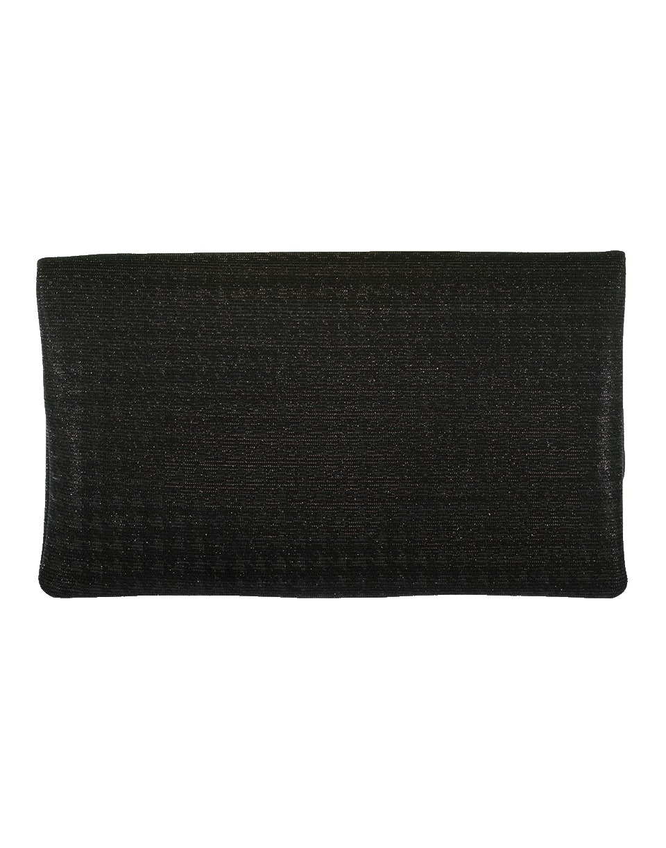 DOLCE & GABBANA-Glitter Clutch-NERO