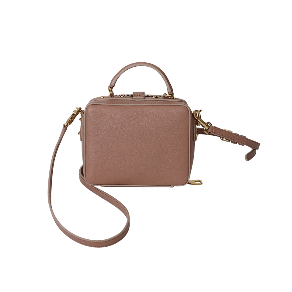 DOLCE & GABBANA-Jewel Embellished Crossbody-PINK