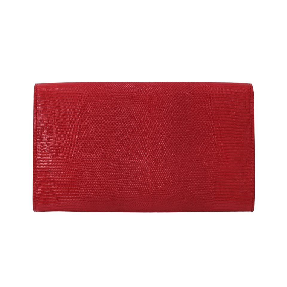 DOLCE & GABBANA-Envelope Clutch-ROSSO